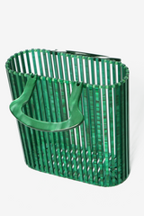 Tulum Acrylic Tote Bag - Green - naliaswim