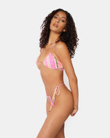 Playa Bikini Bottom - Pink Multi - naliaswim